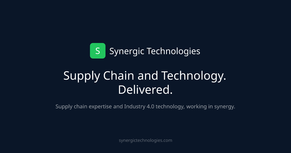 Synergic Technologies | NZ Supply Chain & Technology. Delivered.